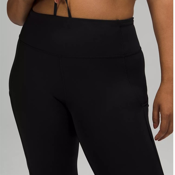 NWT lululemon Fast and Free Reflective High-Rise Tight 25" size 4 Black - Picture 2 of 7